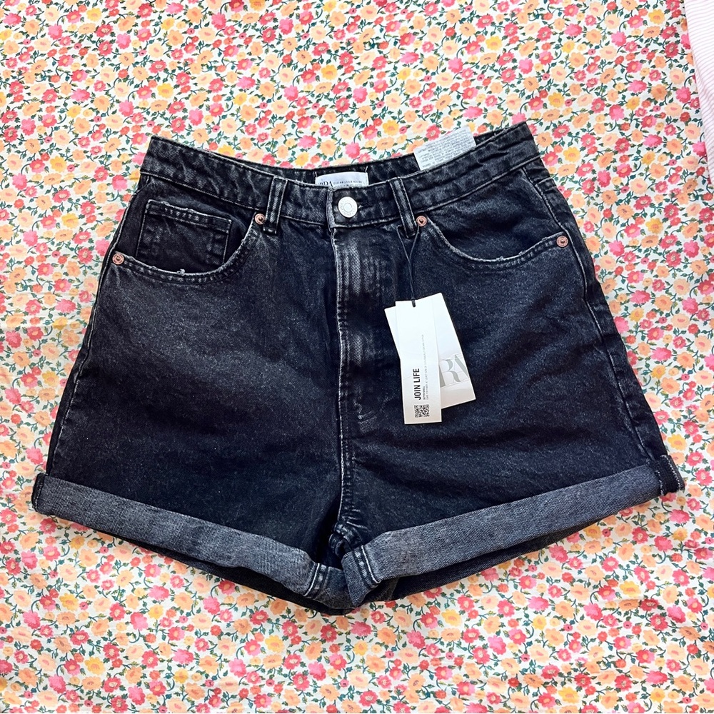 Zara NWT Denim Shorts